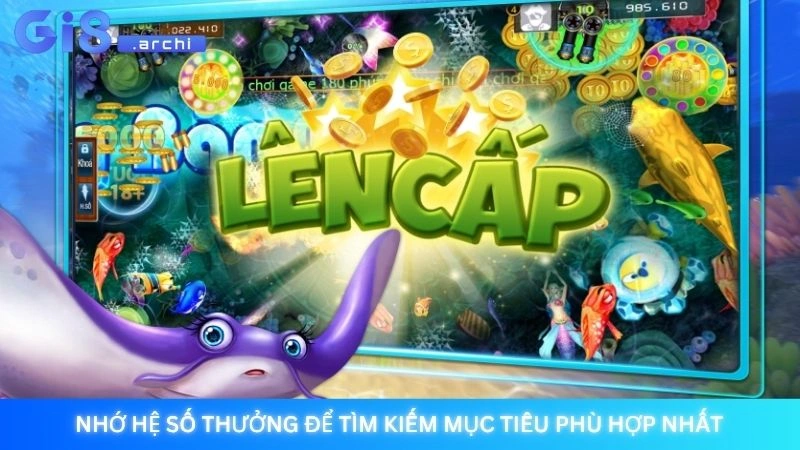 Nhớ hệ số thưởng để tìm kiếm mục tiêu phù hợp nhất