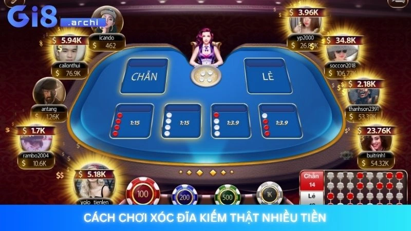 Cách chơi xóc đĩa kiếm thật nhiều tiền